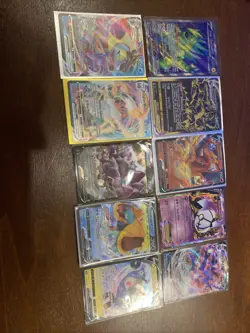Pokemon V / EX / VMAX Hit Lot – 10 Cards - Image 1