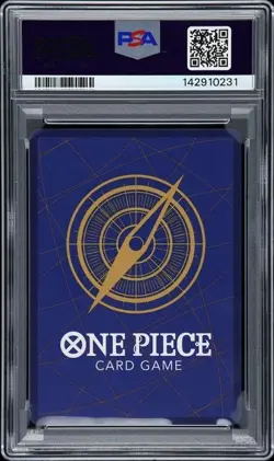 ONE PIECE MONKEY D. LUFFY 2024 PRB01 EN CARD THE BEST #119 MANGA ALT ART PSA 10 - Image 2