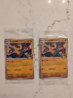 Archeops Pokemon Promo Card Fossil Field Museum Chicago Exclusive Sealed - Image 1