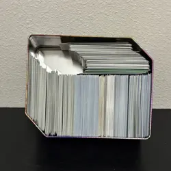 Entire tin with Pokemon Card Lot - Image 3