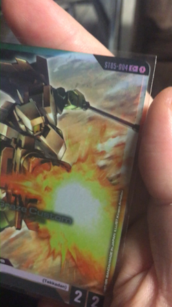 Gundam Card Game - Graze Custom C+ Holofoil ST05 - UNPLAYED - NM - Image 2
