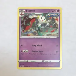 Pokemon TCG Floette Rapid Strike Base Card 072/203 Evolving Skies Non Holo - Image 1