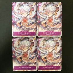 Monkey D. Luffy P ONE PIECE DAY 23 Promo P-041 Card Japanese 4Set #52414 - Image 1