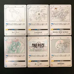 Anime 25th Collection EB02 Music Event We Are 6 Set One Piece Card Japan #52719 - Image 1
