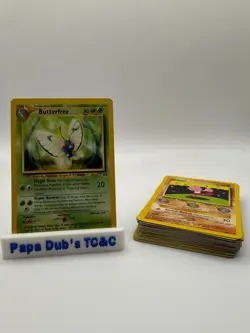 Vintage Pokemon Neo Discovery 40+ Card Lot Butterfree Eevee Scyther MP-LP - Image 2