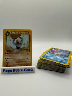 Vintage Pokemon Team Rocket 80+ Card Lot Dark Charmeleon Vaporeon MP-LP - Image 2