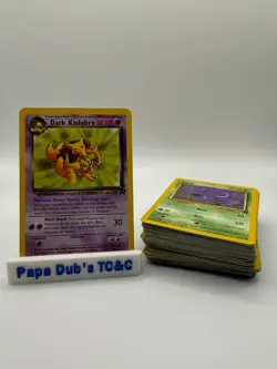Vintage Pokemon Team Rocket 80+ Card Lot Dark Charmeleon Vaporeon MP-LP - Image 4