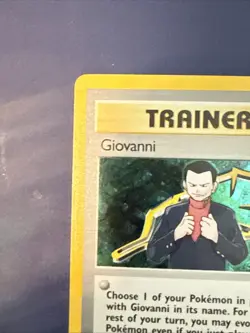 Pokemon TCG Giovanni Trainer Gym Challenge Holo Card 18/132 NM - Image 4