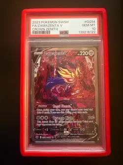 Zamazenta V GG54/GG70 - Crown Zenith - Graded PSA 10 GEM MT Pokemon Card - Image 1