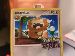 Bibarel 16/16 Pokemon Rumble Card - Image 2