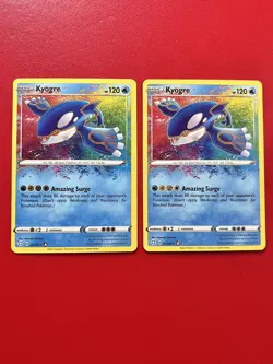 Kyogre Amazing Rare Lot (2 Cards) – Vivid Voltage – NM – Pokemon TCG - Image 1