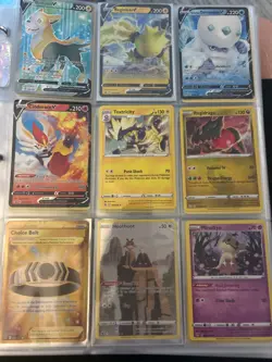 pokemon binder collection lot over 500 cards - Image 2
