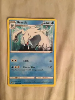 POKEMON CARD - Beartic 049/189 - Rare - Darkness Ablaze - NM - Image 1