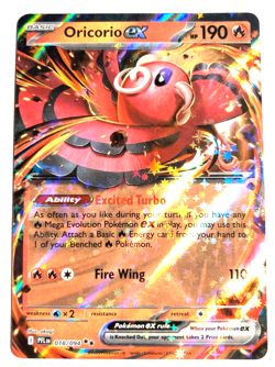 Pokemon Oricorio ex Double Rare + FREE extra Rare card! - Image 1