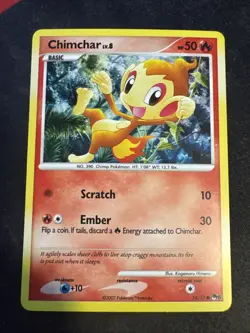 Chimchar - 14/17 - Holo - POP Series 6 - Pokemon Card - Image 1