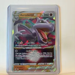 Aerodactyl VSTAR 093/196 Holo Lost Origin Pokemon Card - Image 2