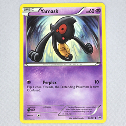 Yamask 44/101 Noble Victories Regular Common Pokemon Card TCG English LP - Image 1