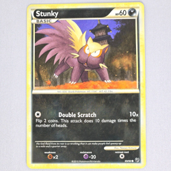 Stunky 69/90 Undaunted Regular Common Pokemon Card TCG English LP - Image 1