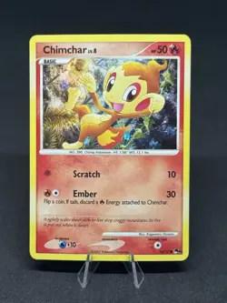 Pokemon Chimchar Card 14/17 Common Pop Series 6 Holo - Image 1