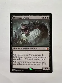 Massacre Wurm - MTG March of the Machine: Commander - NM - Image 1