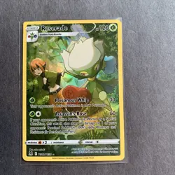 Pokemon TCG: Roserade TG02/TG30 Trainer Gallery Holo Lost Origin NM/Mint - Image 1