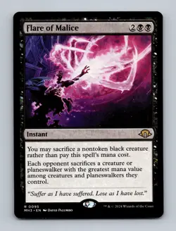 Flare of Malice Modern Horizons 3 Non-Foil MTG NM - Image 1
