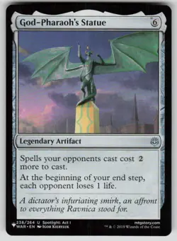 God-Pharaoh's Statue Uncommon The List Reprints 238/264 MTG Near Mint 2020 - Image 1