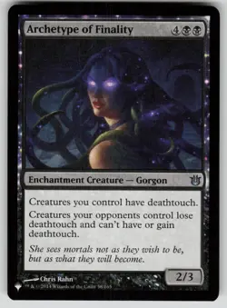 Archetype of Finality Uncommon The List Reprints 58/165 MTG Near Mint 2020 - Image 1