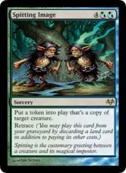 MTG - Spitting Image - Foil - Eventide - NM, English Magic FLAT RATE SHIP - Image 1