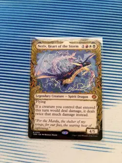 Neriv, Heart of the Storm (Showcase) Tarkir: Dragonstorm Regular - Image 1