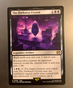 The Darkness Crystal - FANTASTIC Condition NM MTG - Final Fantasy Regular - Image 1