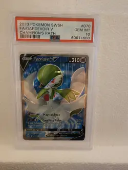 Pokemon PSA 10 Gardevoir V 70/73 Full Art Champion’s Path Gem Mint - Image 3