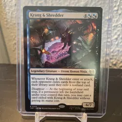 Krang and Shredder Regular - Teenage Mutant Ninja Turtles TMT 153 - MtG- NM 🔮 - Image 1
