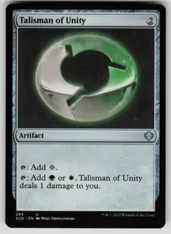Talisman of Unity Normal U Starter Commander Decks 284 NM - Image 1