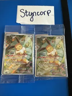 2 Pokemon TCG Eevee Black Star Promo 173 Prismatic Evolutions Sealed - Image 1