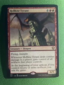 Hellkite Tyrant - Commander 2021 (C21) MTG Magic the Gathering NM - Image 1