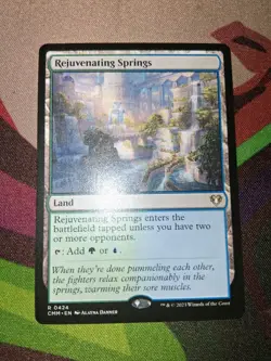 Rejuvenating Springs - Commander Masters MTG 0424 NM - Image 1