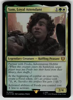 Sam, Loyal Attendant Foil M The Lord of The Rings 7 NM - Image 1