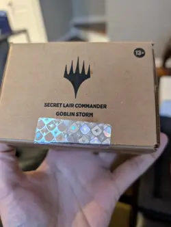 MTG Secret Lair Commander Deck: Goblin Storm - IN HAND & SEALED - Ready to ship! - Image 1