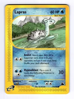 Lapras Skyridge #071 (2003) Common HP Pokemon - Image 1