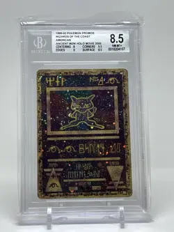 1999-02 Pokemon Promos Wizards of The Coast Ancient Mew Holo Movie 2000 BGS 8.5 - Image 1
