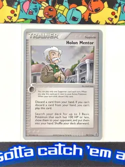 Pokemon 2006 World Championships Holon Mentor Trainer Signed Miska Saari 93/113 - Image 2