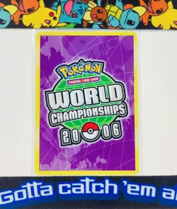 Pokemon 2006 World Championships Holon Mentor Trainer Signed Miska Saari 93/113 - Image 4