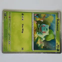 Pokemon 151 Promo Bulbasaur Charmander Squirtle SVP 046 047 048 Kanto Cosmo Holo - Image 2