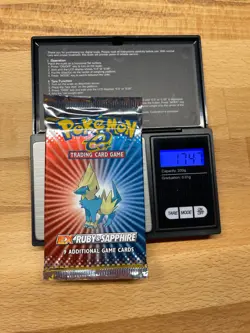 Pokemon Booster Pack - EX Ruby & Sapphire (English, 2003, Sealed, Rare) - Image 1