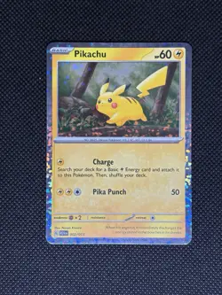 Pokemon TCG PIKACHU 002/015 McDonald’s Promo Holo - Image 1