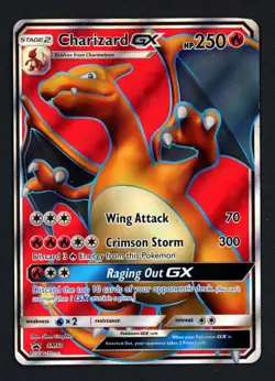 Charizard GX SM60 Sun & Moon Black Star Promo Pokemon TCG - Image 1