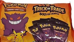 2022 Pokemon Halloween Trick or Trade Booster Bundle 40 Packs Sealed NOS - Image 1
