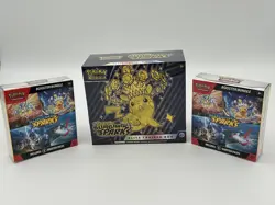 🔥🔥NEW/SEALED Pokemon TCG: Surging Sparks ETB & 2 Booster Bundles = 21 BB PACKS - Image 1