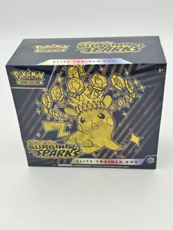 🔥🔥NEW/SEALED Pokemon TCG: Surging Sparks ETB & 2 Booster Bundles = 21 BB PACKS - Image 5